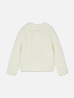 Pulls Et Gilets|Primark Pull En Maille Torsadée Écru