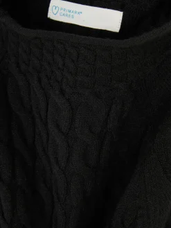 Pulls Et Gilets|Primark Pull En Maille Torsadée à Col Montant Noir