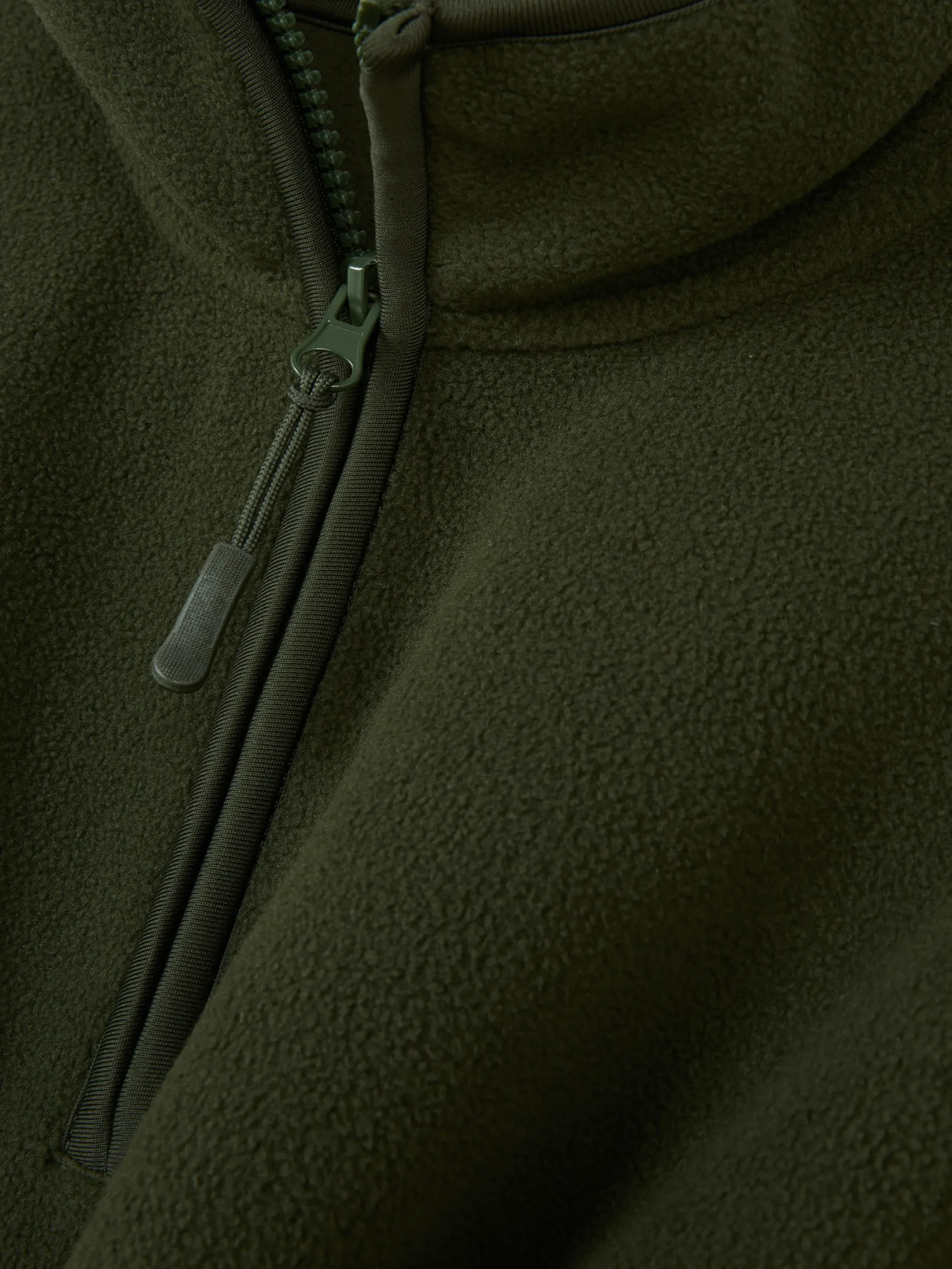 Pulls Et Gilets|Sweats À Capuche Et Sweat-Shirts|Primark Pull En Molleton à Col Zippé Kaki