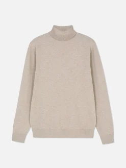Pulls Et Gilets|Primark Pull Fine Maille à Col Roulé Écru