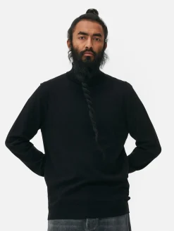 Pulls Et Gilets|Primark Pull Fine Maille à Col Roulé Noir
