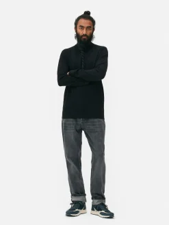 Pulls Et Gilets|Primark Pull Fine Maille à Col Roulé Noir