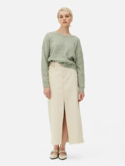 Pulls Et Gilets|Primark Pull Tricoté Avec Nœud Dans Le Dos Vert