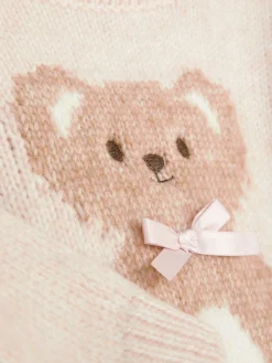 Pulls Et Gilets|Primark Pull Tricoté Ours Rose clair