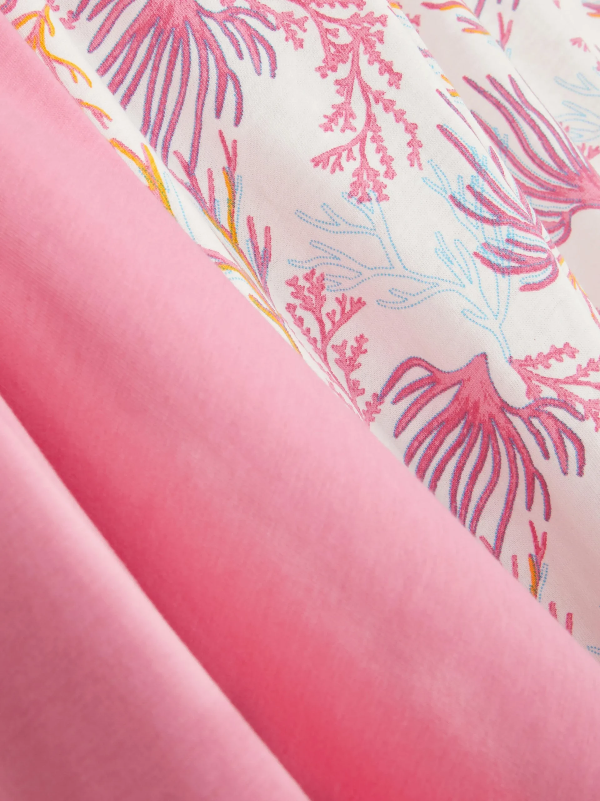 Ensembles Pyjamas|Primark Pyjama à Manches Courtes Et Motif Rose clair