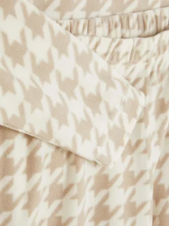 Ensembles Pyjamas|Primark Pyjama à Manches Longues En Micropolaire Grège