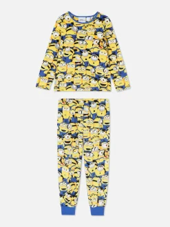 Pyjamas Et Vêtements De Nuit|Primark Pyjama à Manches Longues Minions Jaune