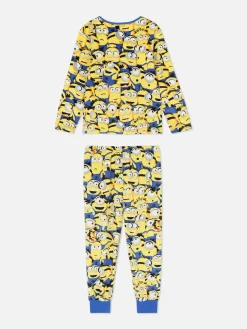 Pyjamas Et Vêtements De Nuit|Primark Pyjama à Manches Longues Minions Jaune