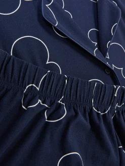 Ensembles Pyjamas|Primark Pyjama Boyfriend Disney Mickey Mouse Bleu marine