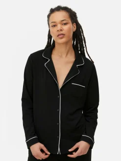 Ensembles Pyjamas|Primark Pyjama Boyfriend En Jersey Noir