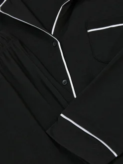 Ensembles Pyjamas|Primark Pyjama Boyfriend En Jersey Noir