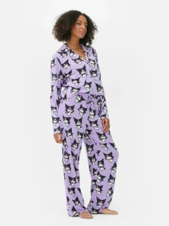 Ensembles Pyjamas|Primark Pyjama Boyfriend Hello Kitty Kuromi Violet