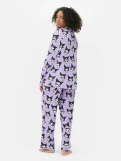 Ensembles Pyjamas|Primark Pyjama Boyfriend Hello Kitty Kuromi Violet
