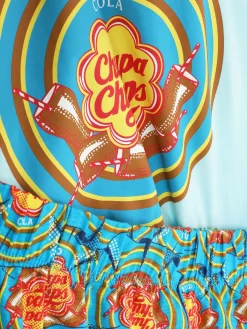 Ensembles Pyjamas|Primark Pyjama Court Chupa Chups Bleu