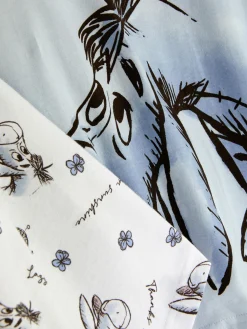 Ensembles Pyjamas|Primark Pyjama Court Disney Winnie L'ourson Bleu clair