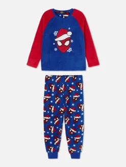 Pyjamas Et Vêtements De Nuit|Primark Pyjama De Noël Marvel Spider-Man Bleu