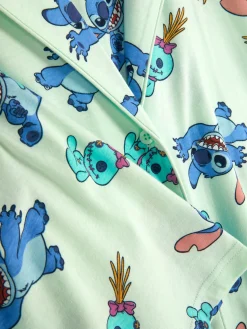 Ensembles Pyjamas|Primark Pyjama Disney Lilo & Stitch Vert menthe