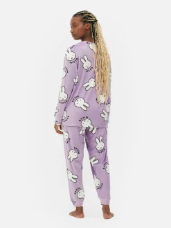 Ensembles Pyjamas|Primark Pyjama En Molleton à Manches Longues Miffy Lilas