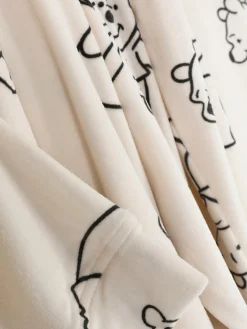 Ensembles Pyjamas|Primark Pyjama En Molleton à Manches Longues Disney Écru