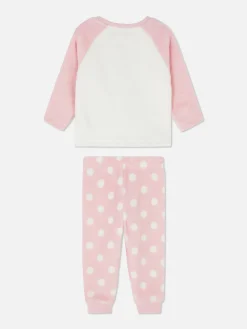 Pyjamas Et Vêtements De Nuit|Primark Pyjama En Molleton à Motif Personnage Animal Rose