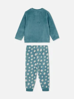 Pyjamas Et Vêtements De Nuit|Primark Pyjama En Molleton à Motif Ours Bleu sarcelle