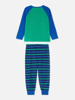 Pyjamas Et Vêtements De Nuit|Primark Pyjama En Molleton Dinosaure Vert