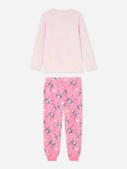 Pyjamas Et Vêtements De Nuit|Primark Pyjama En Molleton Disney Lilo & Stitch Angel Rose