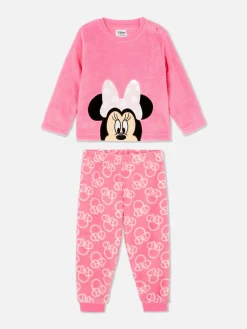 Pyjamas Et Vêtements De Nuit|Primark Pyjama En Molleton Disney Minnie Mouse Rose