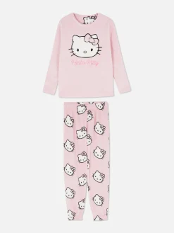 Ensembles Pyjamas|Primark Pyjama En Molleton Hello Kitty Rose