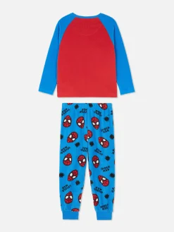 Pyjamas Et Vêtements De Nuit|Primark Pyjama En Molleton Marvel Spider-Man Rouge