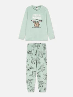 Ensembles Pyjamas|Primark Pyjama En Molleton Star Wars Bébé Yoda Vert clair