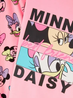 Pyjamas Et Vêtements De Nuit|Primark Pyjama En Velours Disney Minnie Mouse Et Daisy Duck Rose