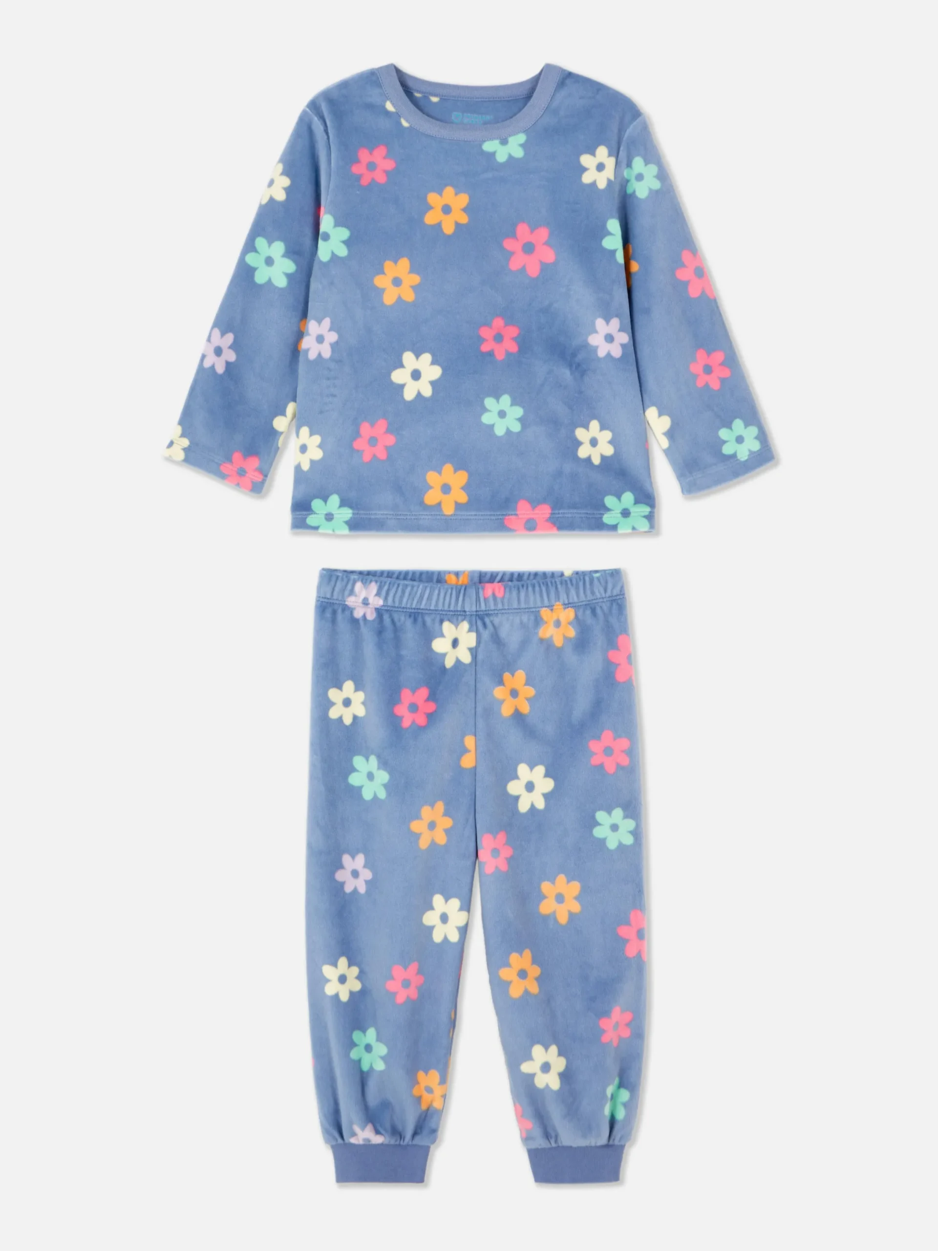 Pyjamas Et Vêtements De Nuit|Primark Pyjama En Velours Graphique Multicolore