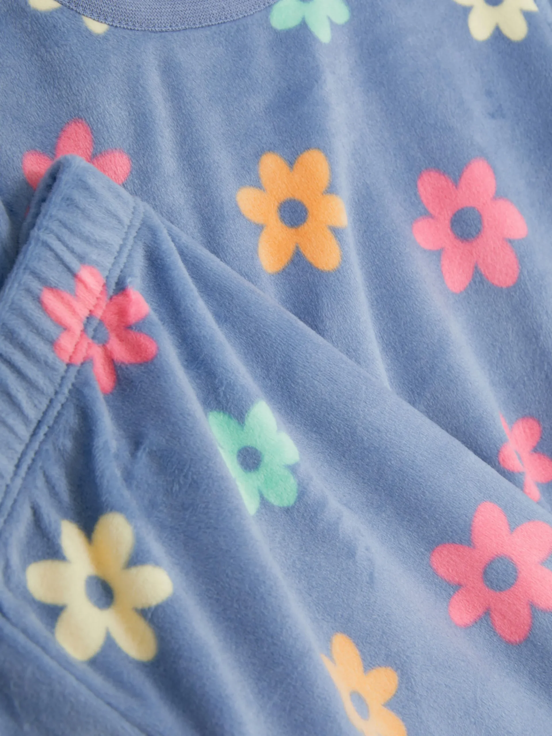 Pyjamas Et Vêtements De Nuit|Primark Pyjama En Velours Graphique Multicolore