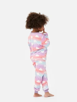 Pyjamas Et Vêtements De Nuit|Primark Pyjama En Velours Nuage à Dégradé Multicolore