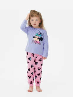 Pyjamas Et Vêtements De Nuit|Primark Pyjama Long Confortable Disney Minnie Mouse Lilas