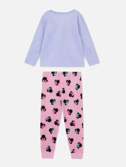 Pyjamas Et Vêtements De Nuit|Primark Pyjama Long Confortable Disney Minnie Mouse Lilas