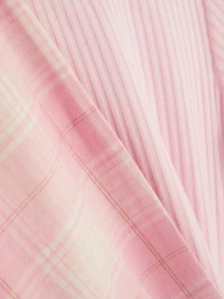 Pyjamas Et Vêtements De Nuit|Primark Pyjama Long En Jersey Rose