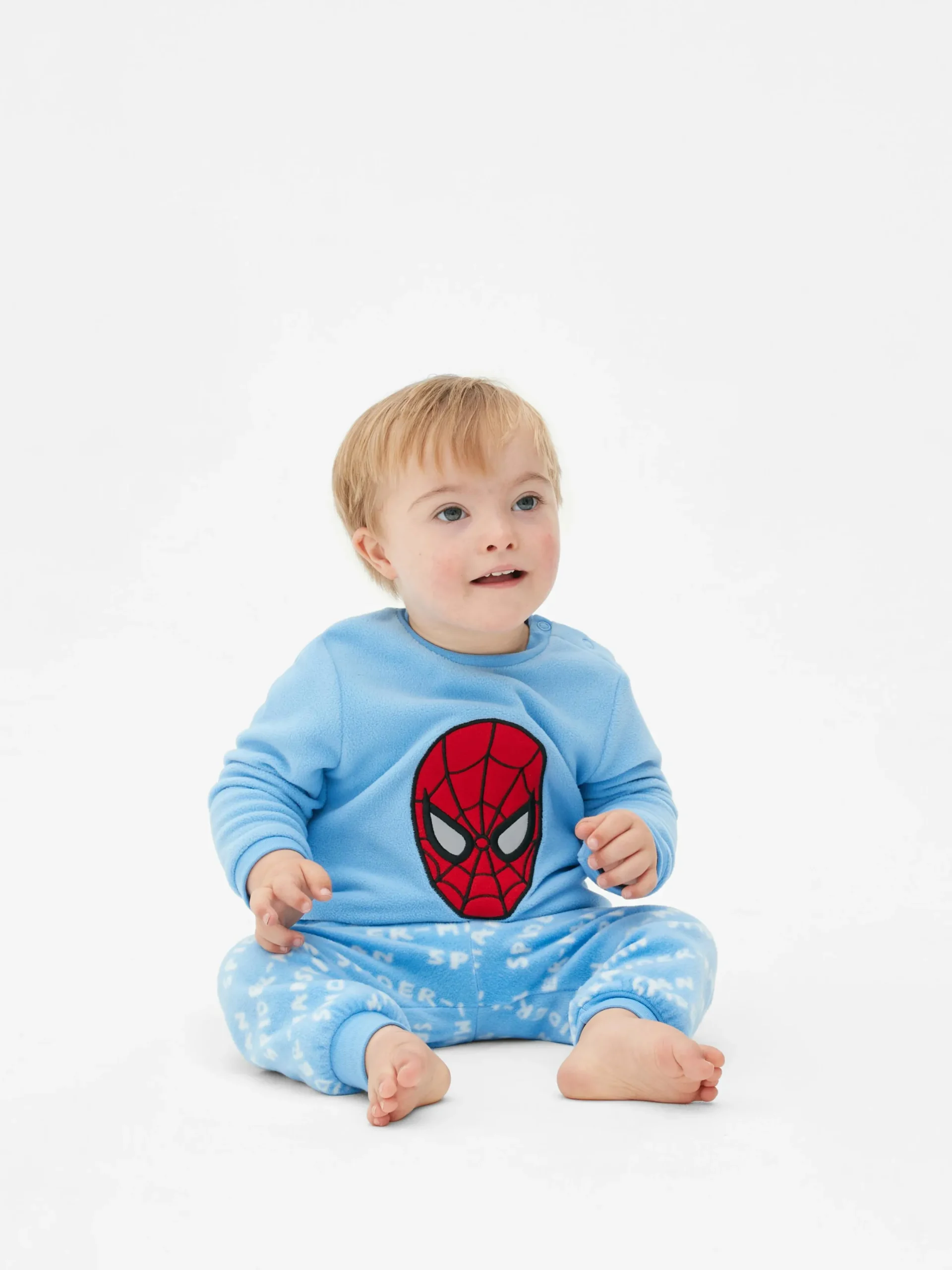 Pyjamas Et Vêtements De Nuit|Primark Pyjama Long Marvel Spider-Man Bleu