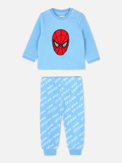 Pyjamas Et Vêtements De Nuit|Primark Pyjama Long Marvel Spider-Man Bleu