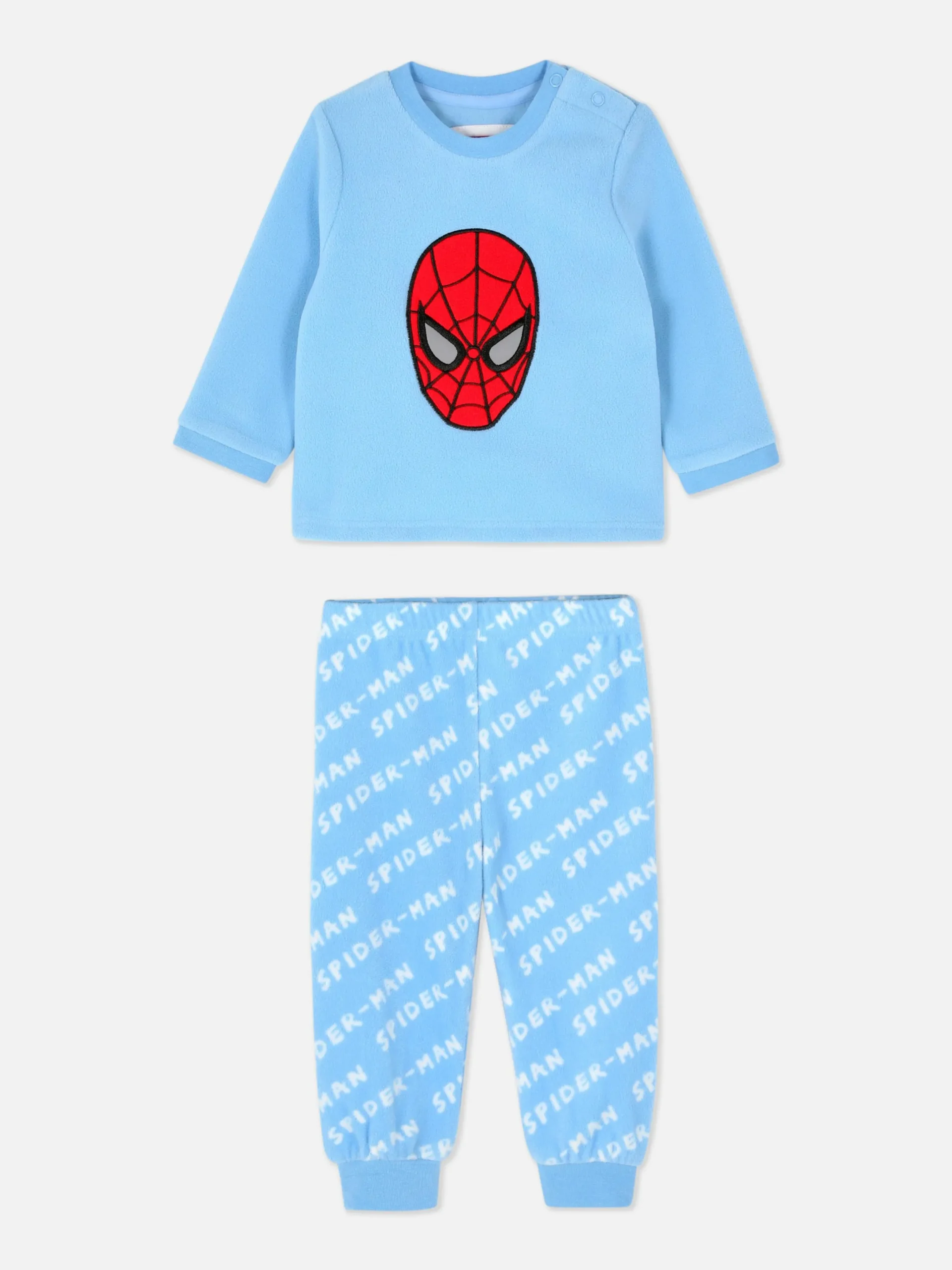 Pyjamas Et Vêtements De Nuit|Primark Pyjama Long Marvel Spider-Man Bleu