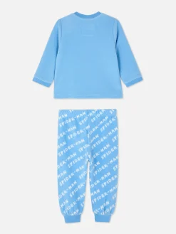 Pyjamas Et Vêtements De Nuit|Primark Pyjama Long Marvel Spider-Man Bleu