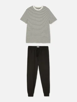 Pyjamas|Primark Pyjama Long Texturé Noir