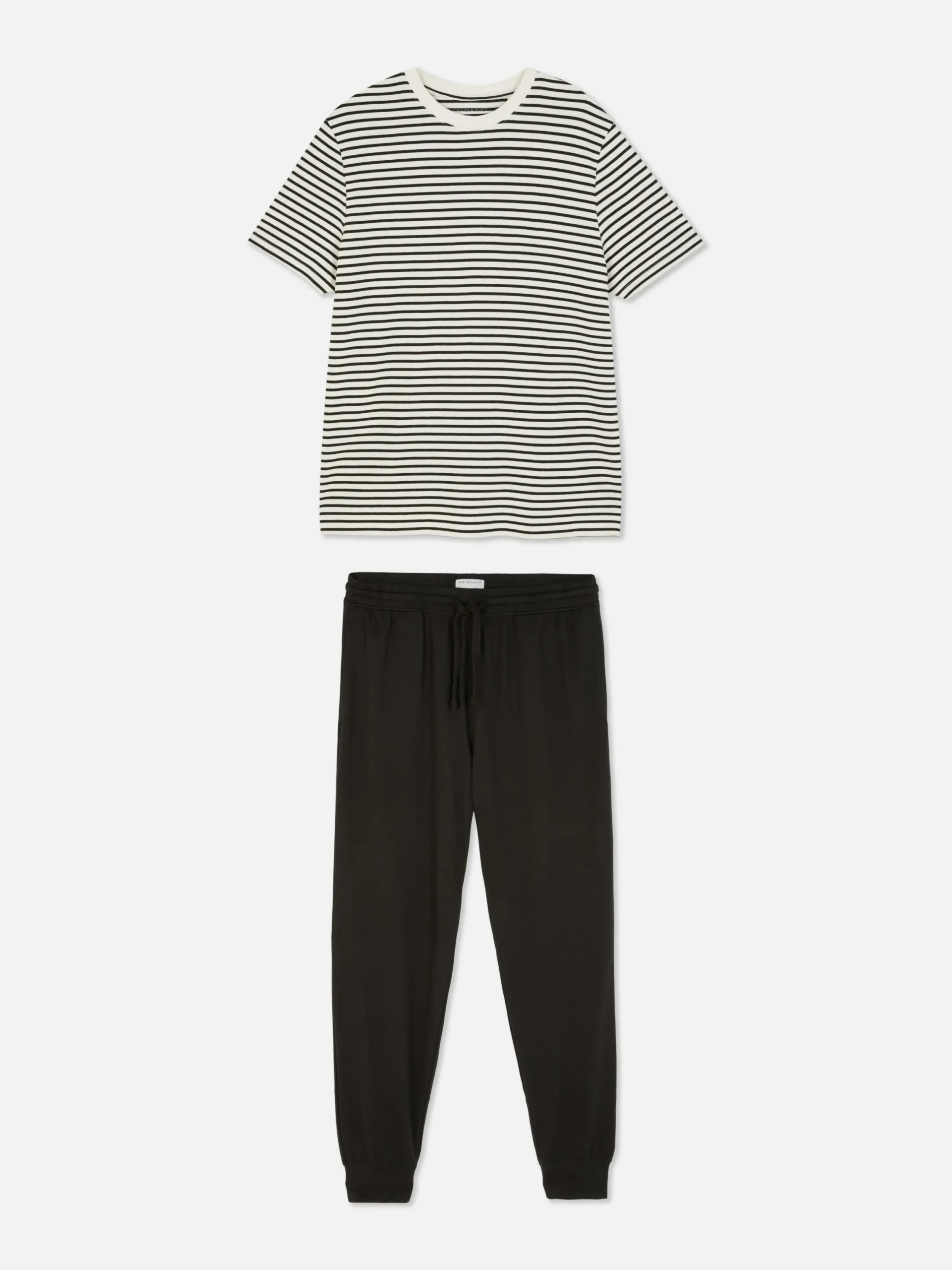 Pyjamas|Primark Pyjama Long Texturé Noir