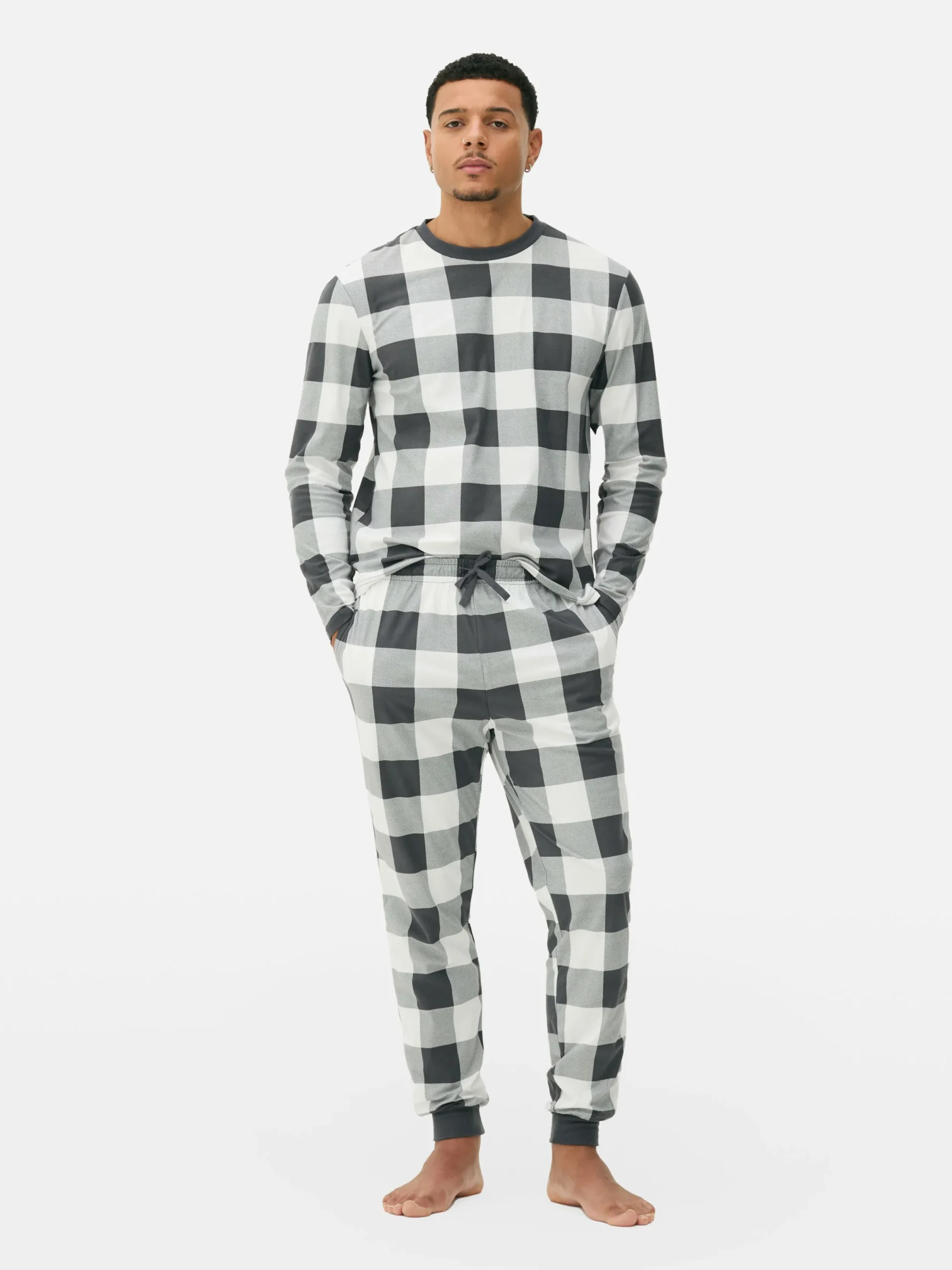 Pyjamas|Primark Pyjama Long Ultra-doux Gris