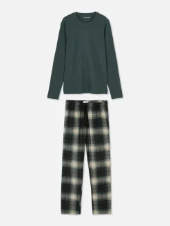 Pyjamas|Primark Pyjama Long Ultra-doux Vert