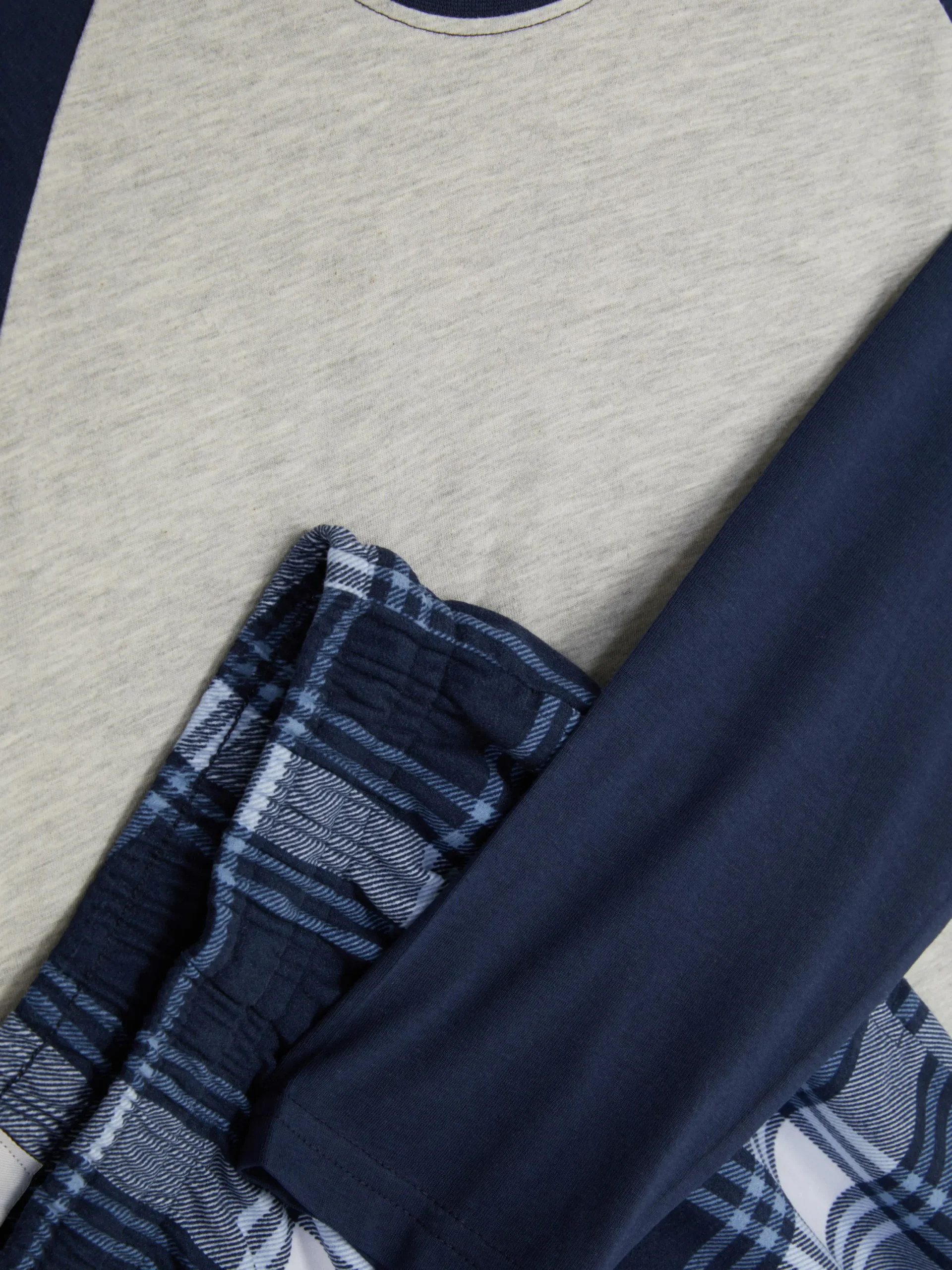 Pyjamas|Primark Pyjama Long Ultra-doux Bleu marine