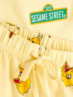Ensembles Pyjamas|Primark Pyjama Short 1, Rue Sésame Jaune