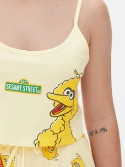 Ensembles Pyjamas|Primark Pyjama Short 1, Rue Sésame Jaune