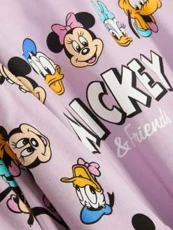 Ensembles Pyjamas|Primark Pyjama Short Et T-shirt Disney Mickey Mouse Et Ses Amis Lilas